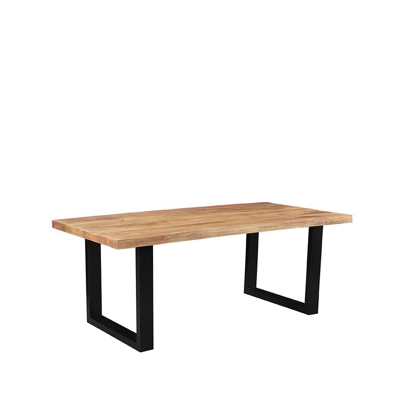 LABEL51 Dining room table Zeth - Rough - Mango wood - 220x100 cm