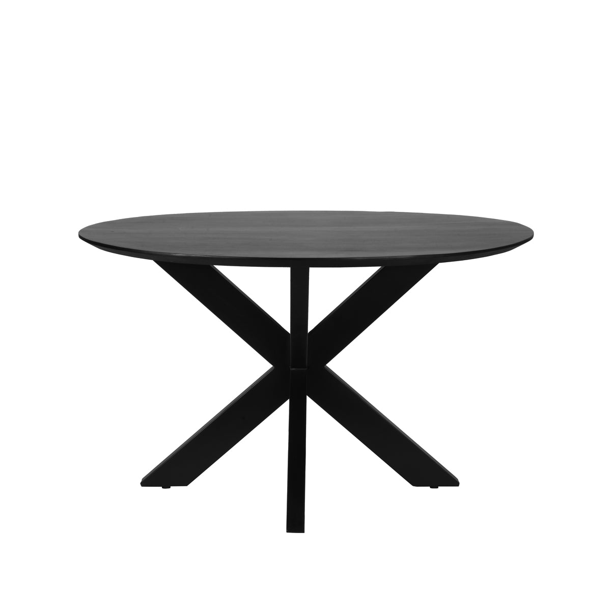 LABEL51 Zico dining room table - Black - Mango wood - Round - 130