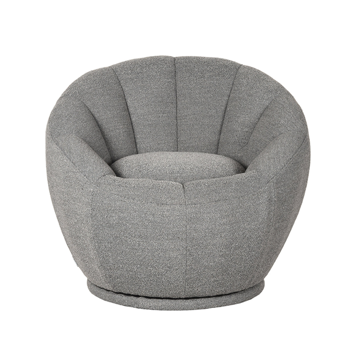 LABEL51 Armchair Crown - Gray - Boucle