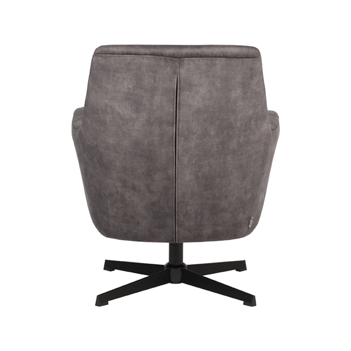 LABEL51 Armchair Toby - Anthracite - Velours