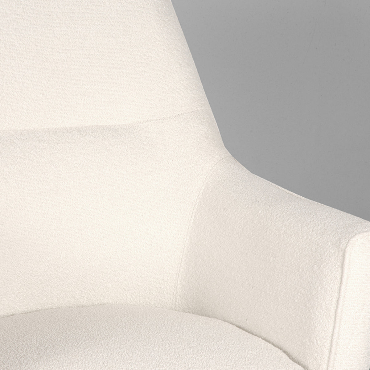 LABEL51 Armchair Tod - Ivory - Boucle