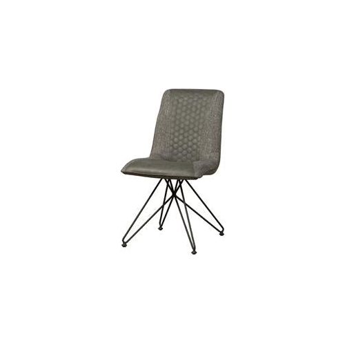 Capri Chair - Vintage Gray + Linen Gray - Clearance