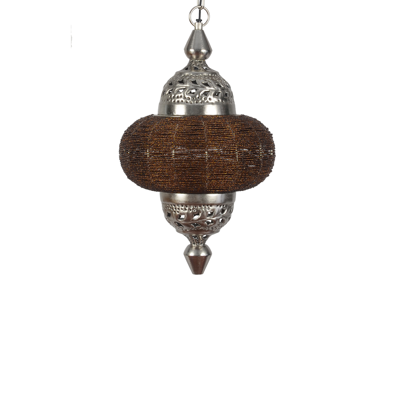 Hanglamp Arabesque klein donkerbruin