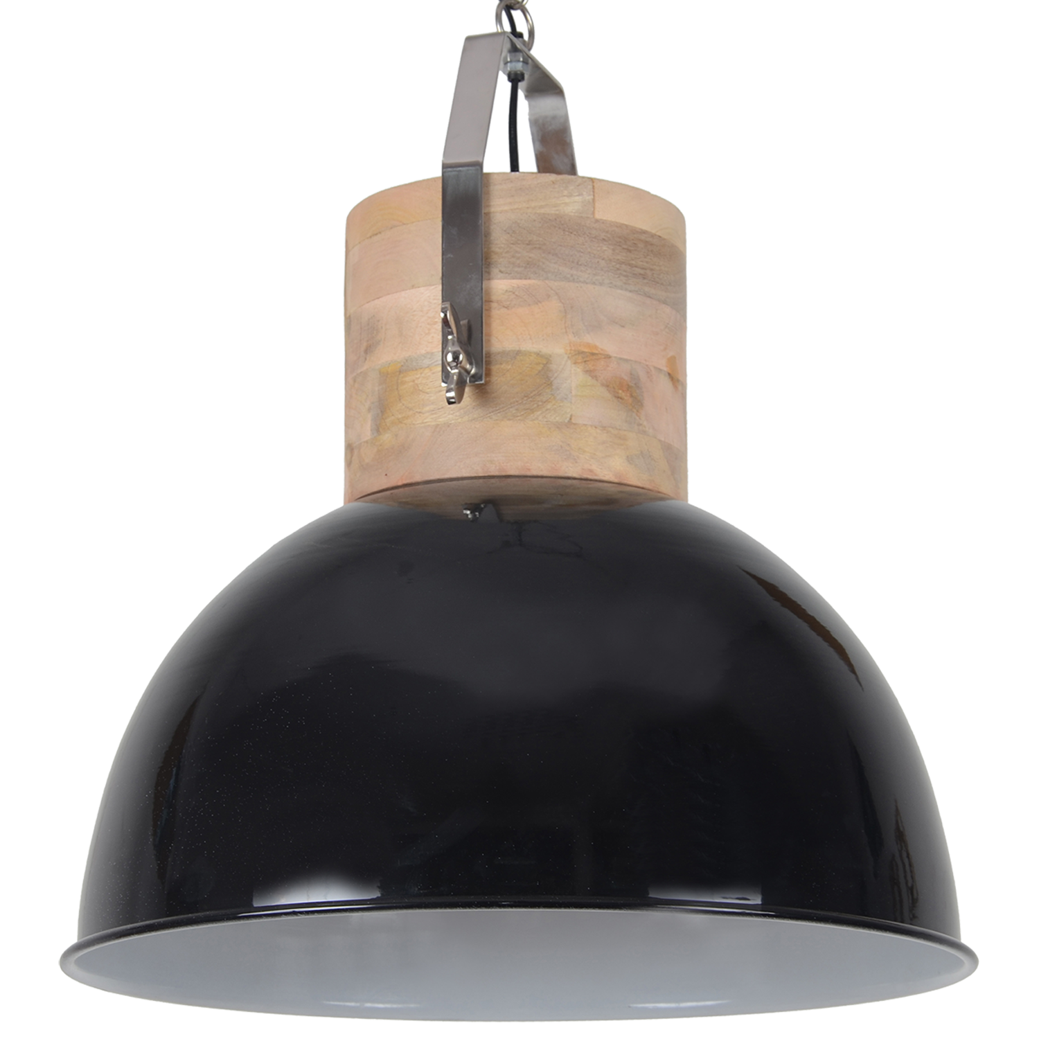 Hanglamp Fabriano 50 cm glans zwart