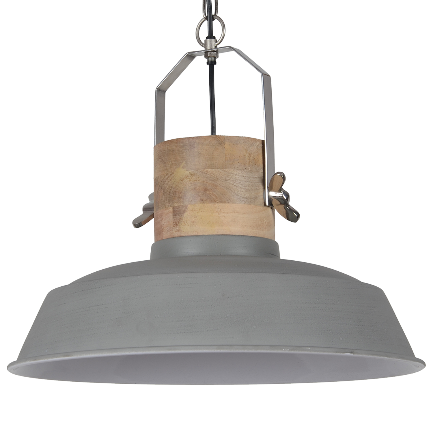 Hanglamp Loreto 62 cm mat licht grijs
