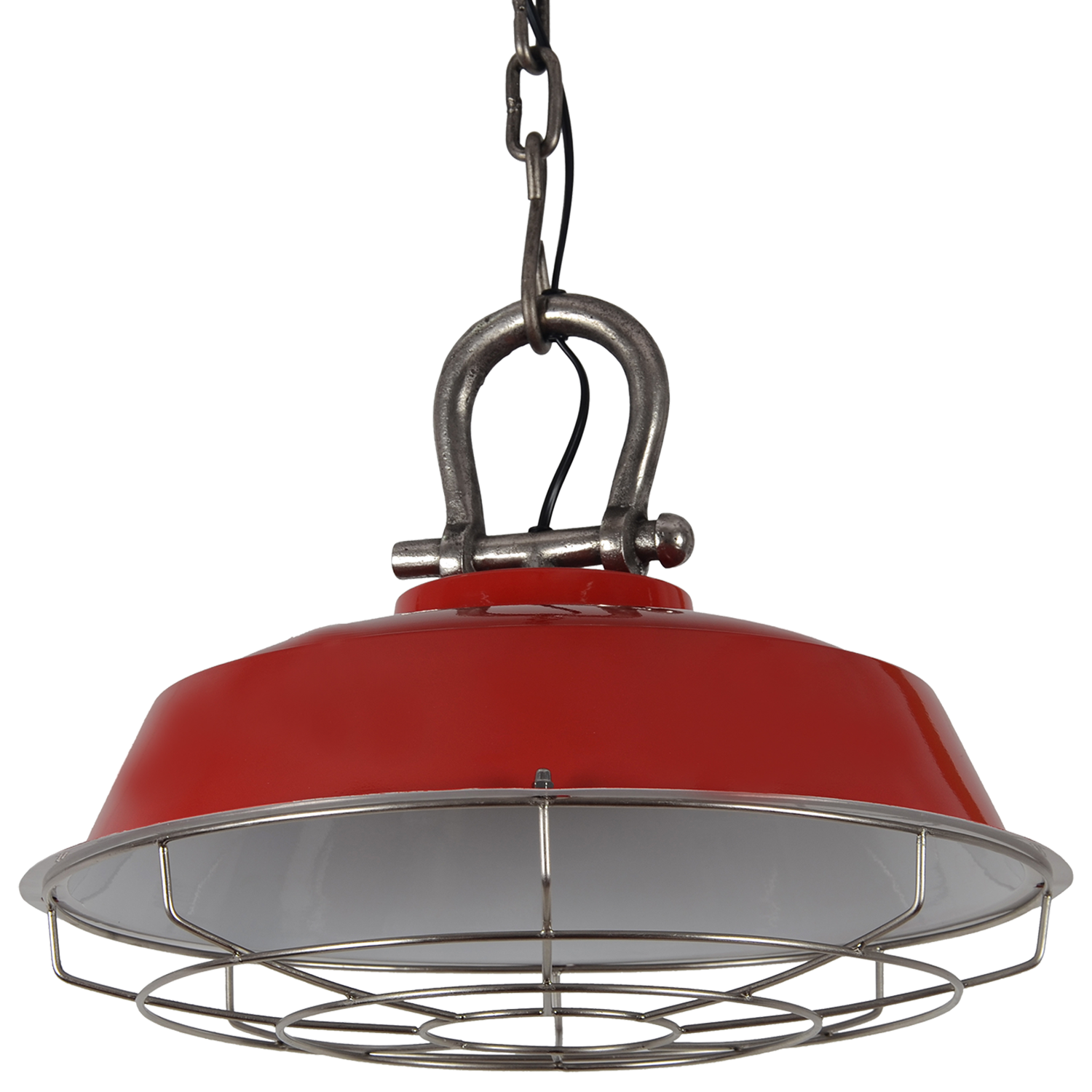Hanglamp Milan 64 cm glans rood
