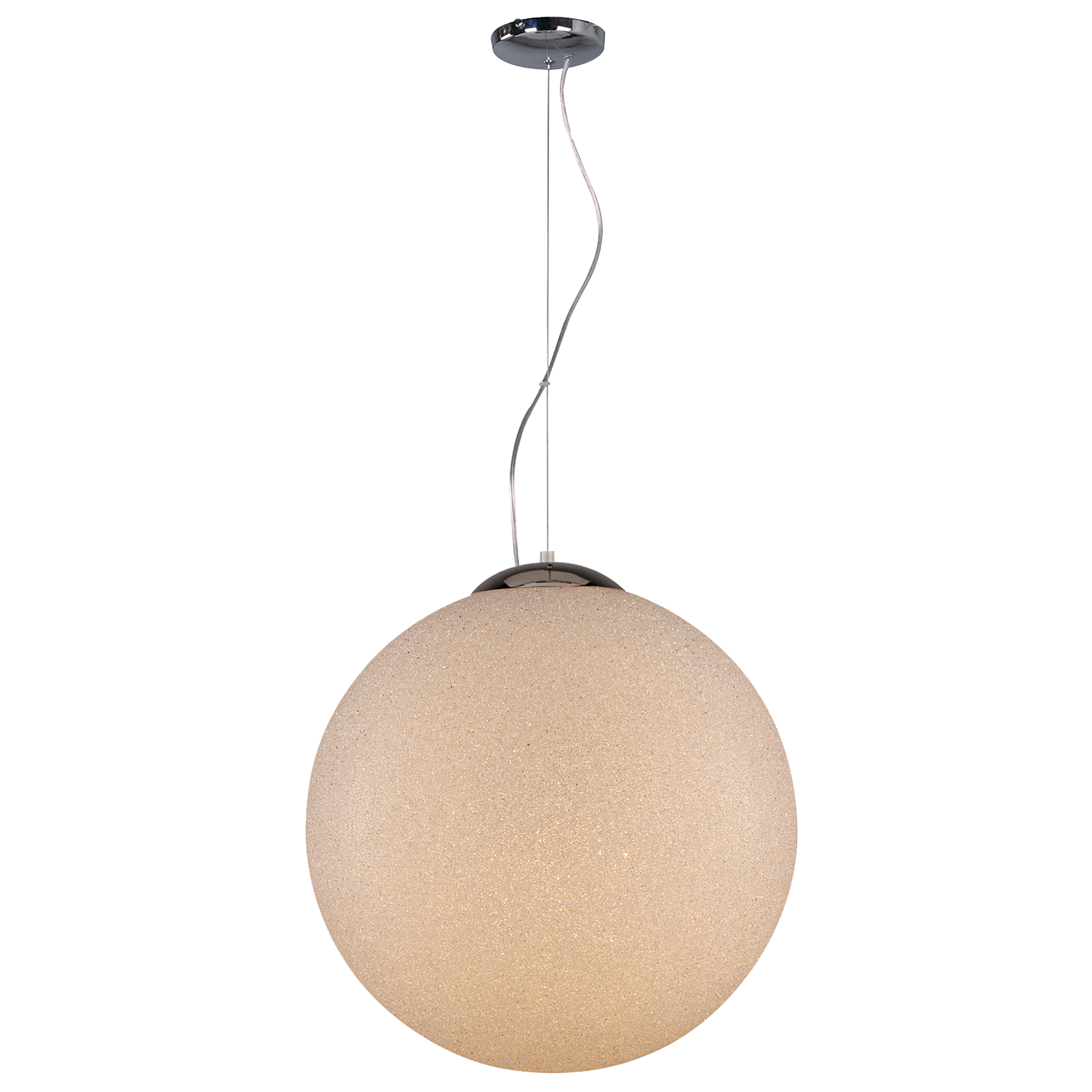Hanglamp Montebello 50 cm 3 Lichts Transparant Modern
