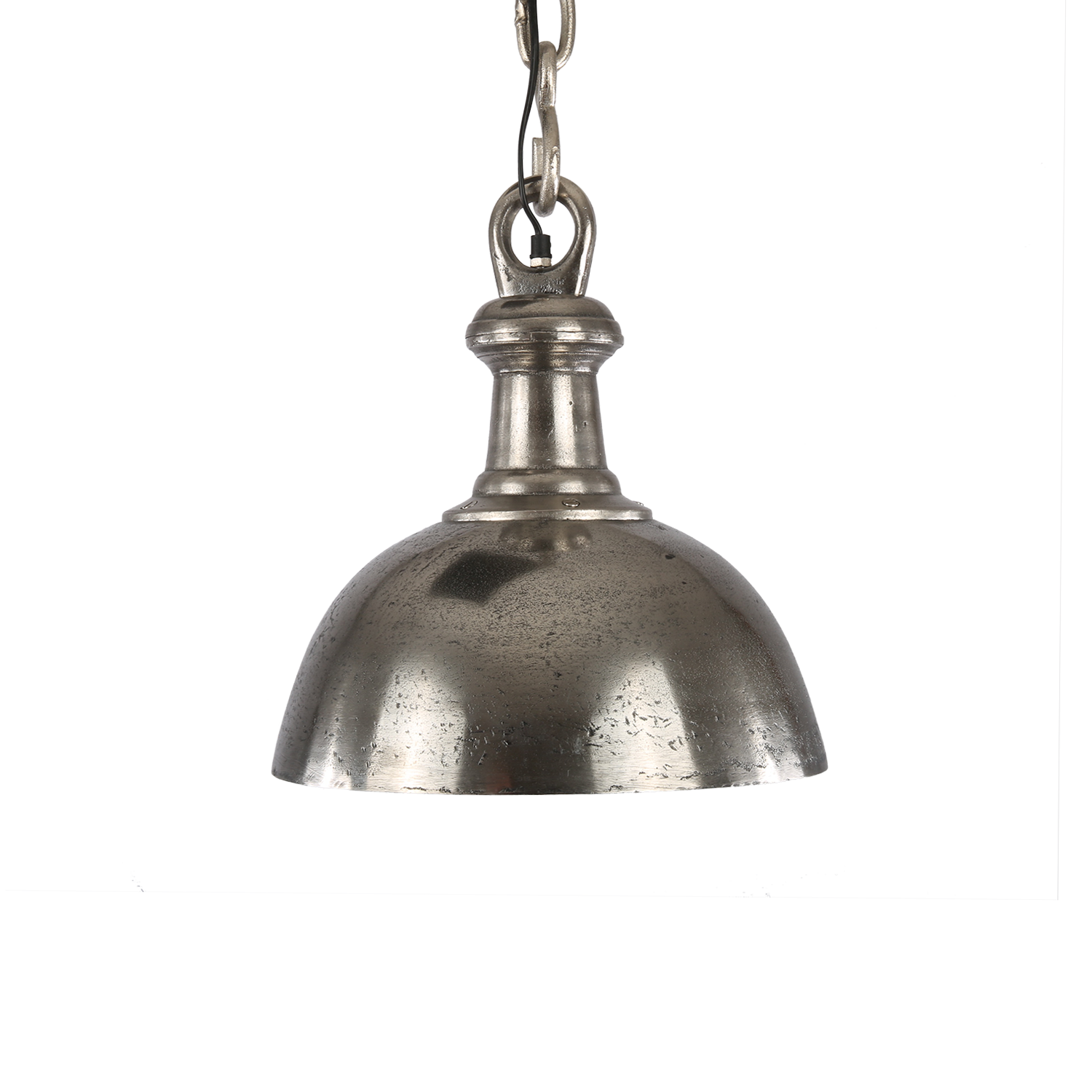 Industriële Hanglamp Sienna 35 cm 1 Lichts Ruw Nickel