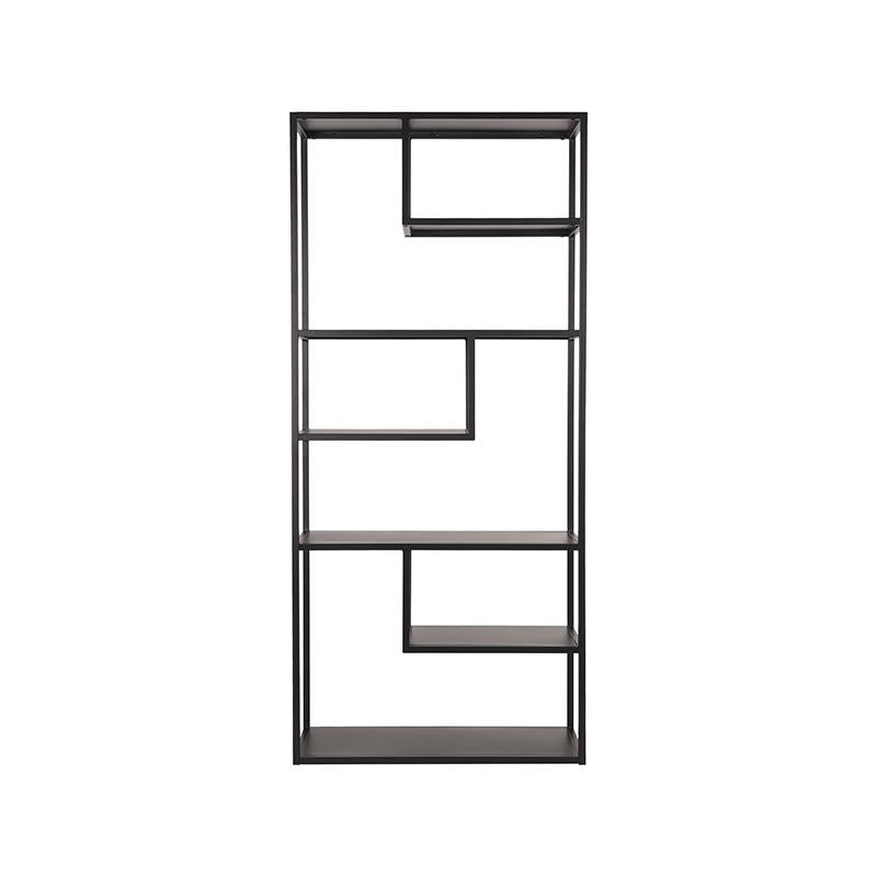 LABEL51 Bookcase Loft - Black - Metal