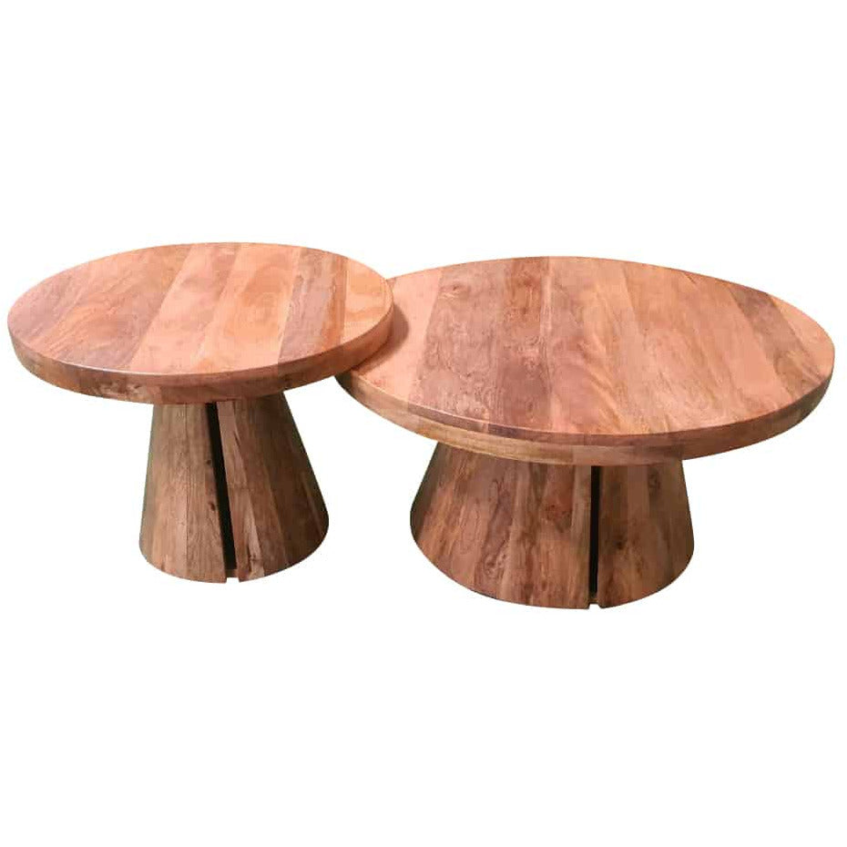 Vitoria Coffee table set of 2 natural