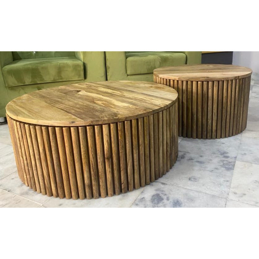 Vitoria Coffee table round set - 60cm - 60cm