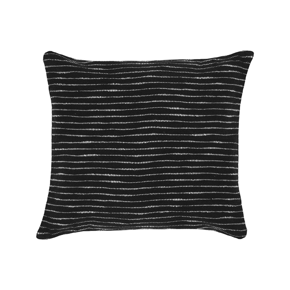 LABEL51 Throw Pillow Woven - Black - Cotton