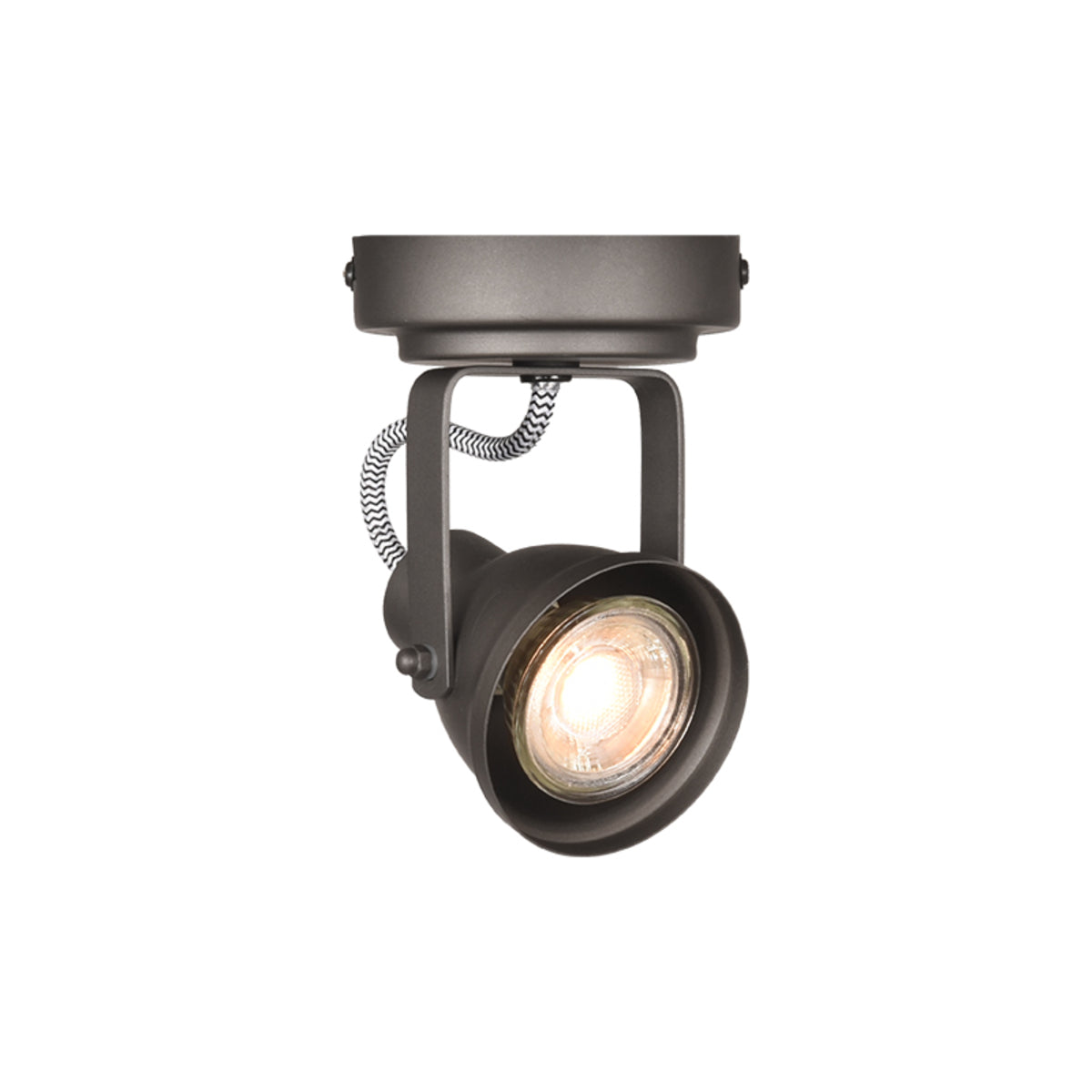 LABEL51 Spot Max LED - Gray - Metal - 1 Light