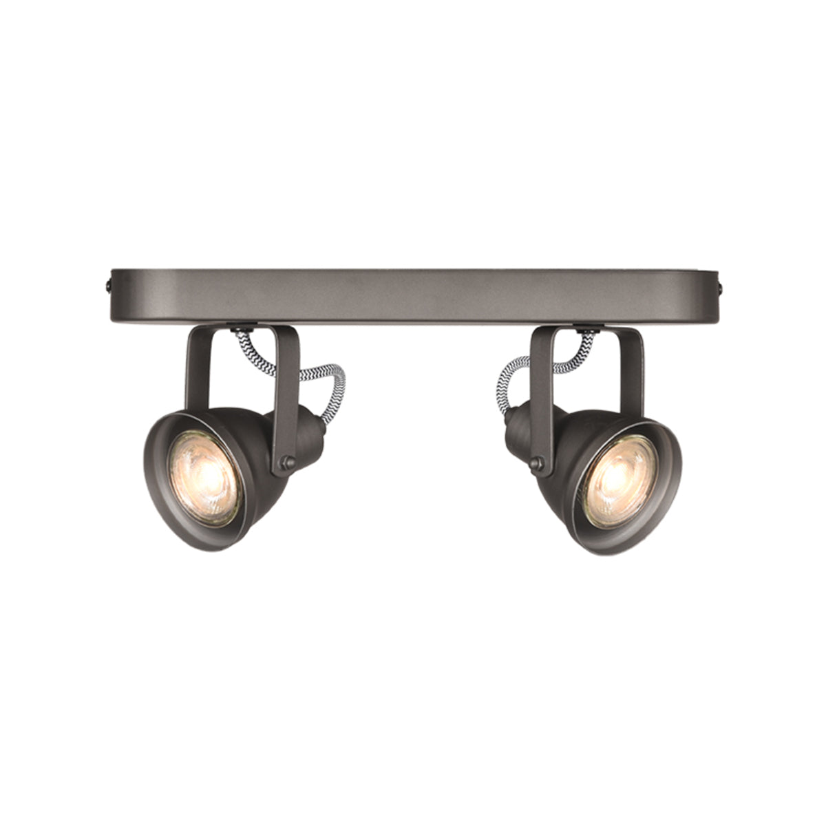 LABEL51 Spot Max LED - Gray - Metal - 2 Lights