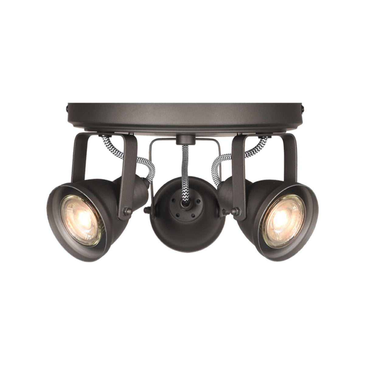 LABEL51 Spot Max LED - Gray - Metal - 3 Lights