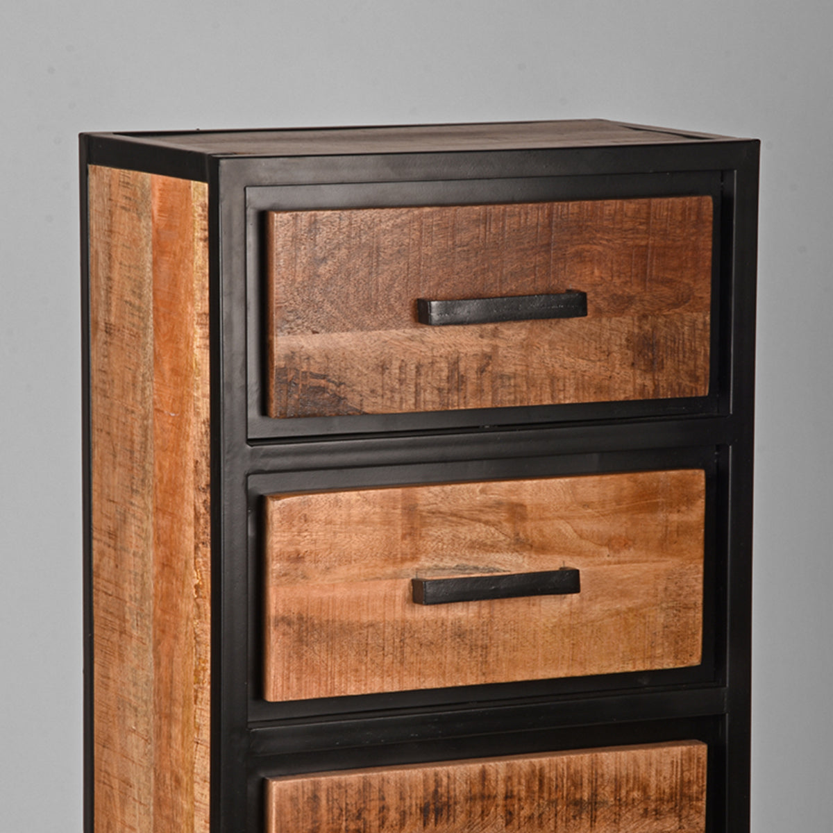 LABEL51 Chest of drawers Tampa - Rough - Mango wood