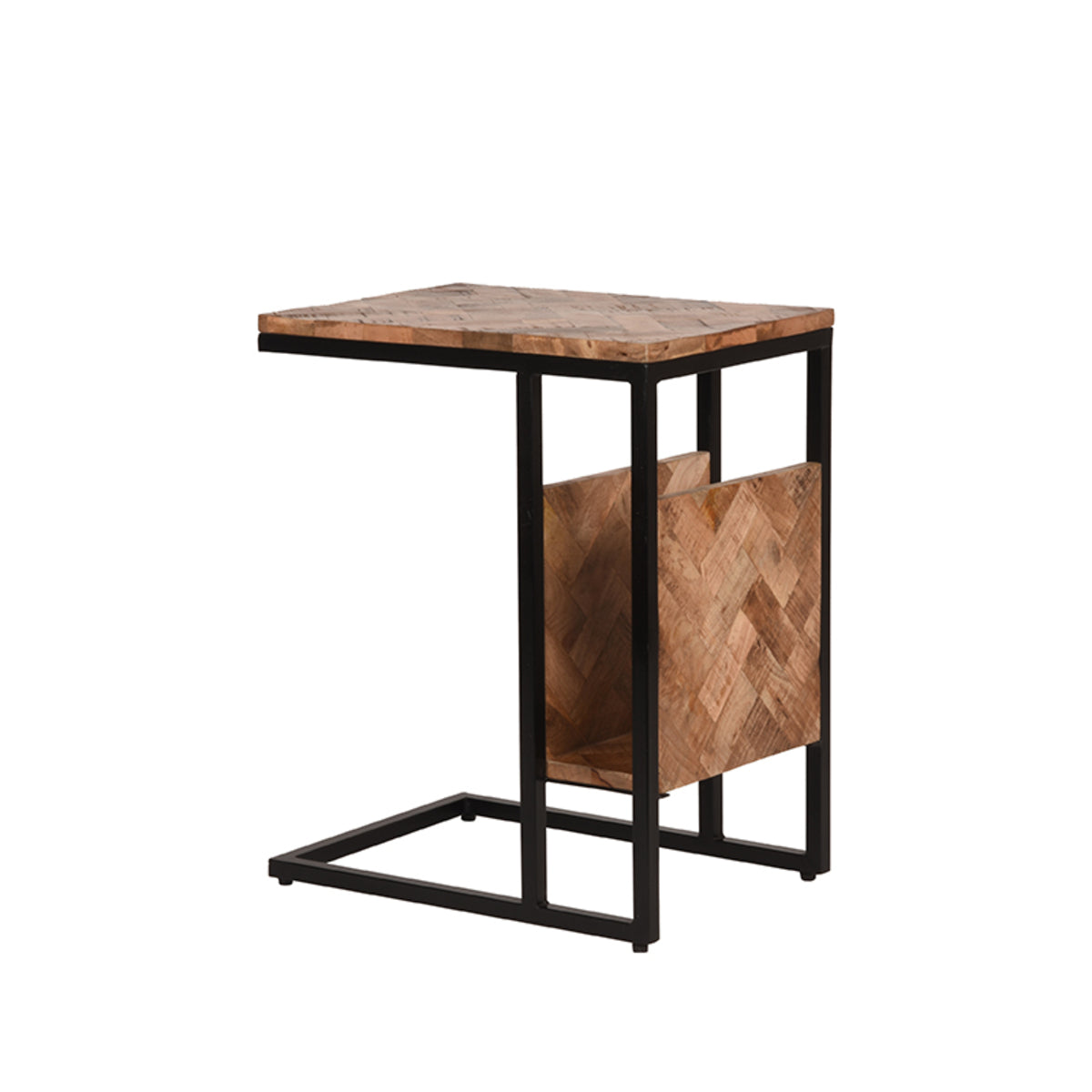 LABEL51 Side table Shift - Rough - Mango wood