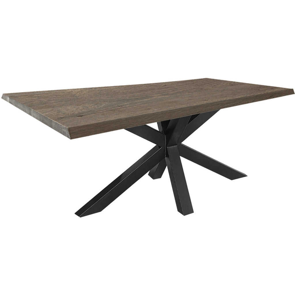 Dining table | Rectangle | Smoked | Oak wood | Lacquered | Spiderpaw