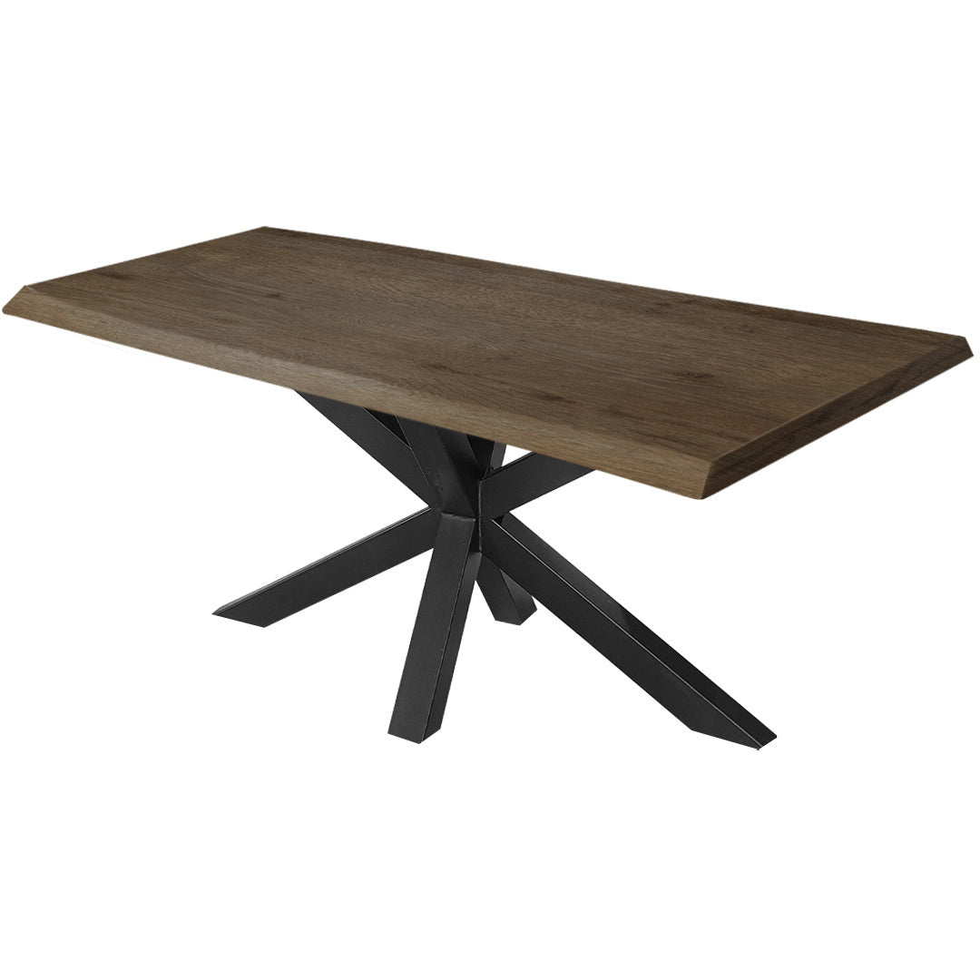 Dining table | Rectangle | Smoked | Oak wood | Lacquered | Spiderpaw
