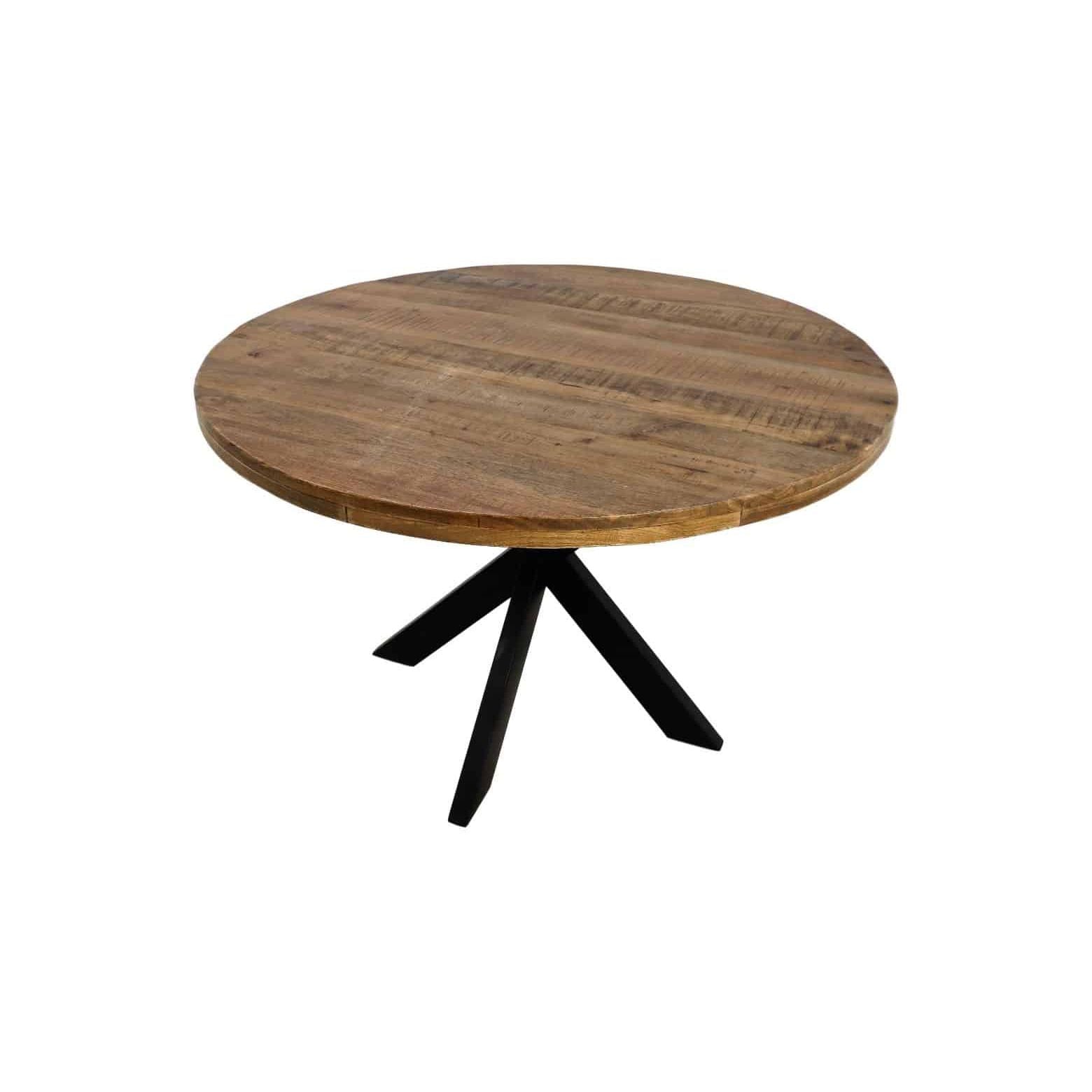 Bahia round table natural mango wood - 130cm