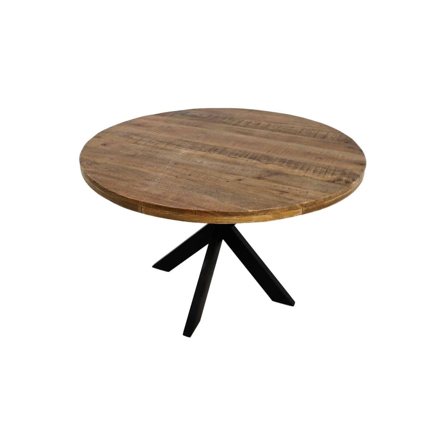 Bahia ronde tafel naturel mangohout - 110cm