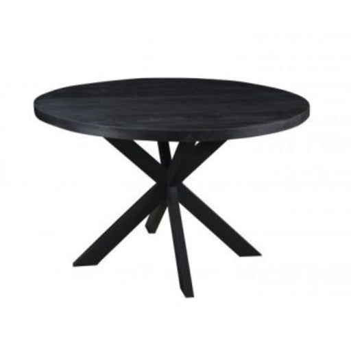 Bahia round table black mango wood - 120cm