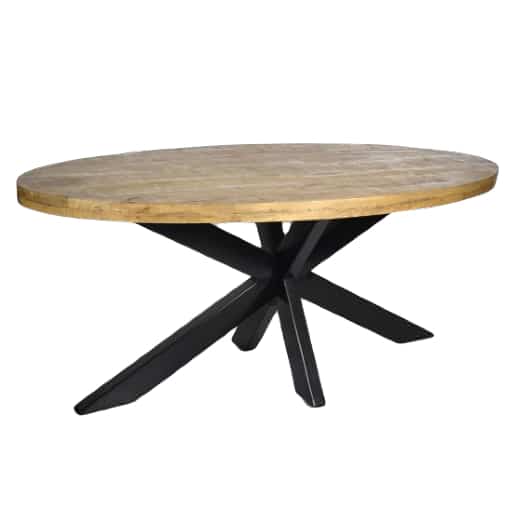Combination Deal! - Coffee table & table oval natural - 160cm