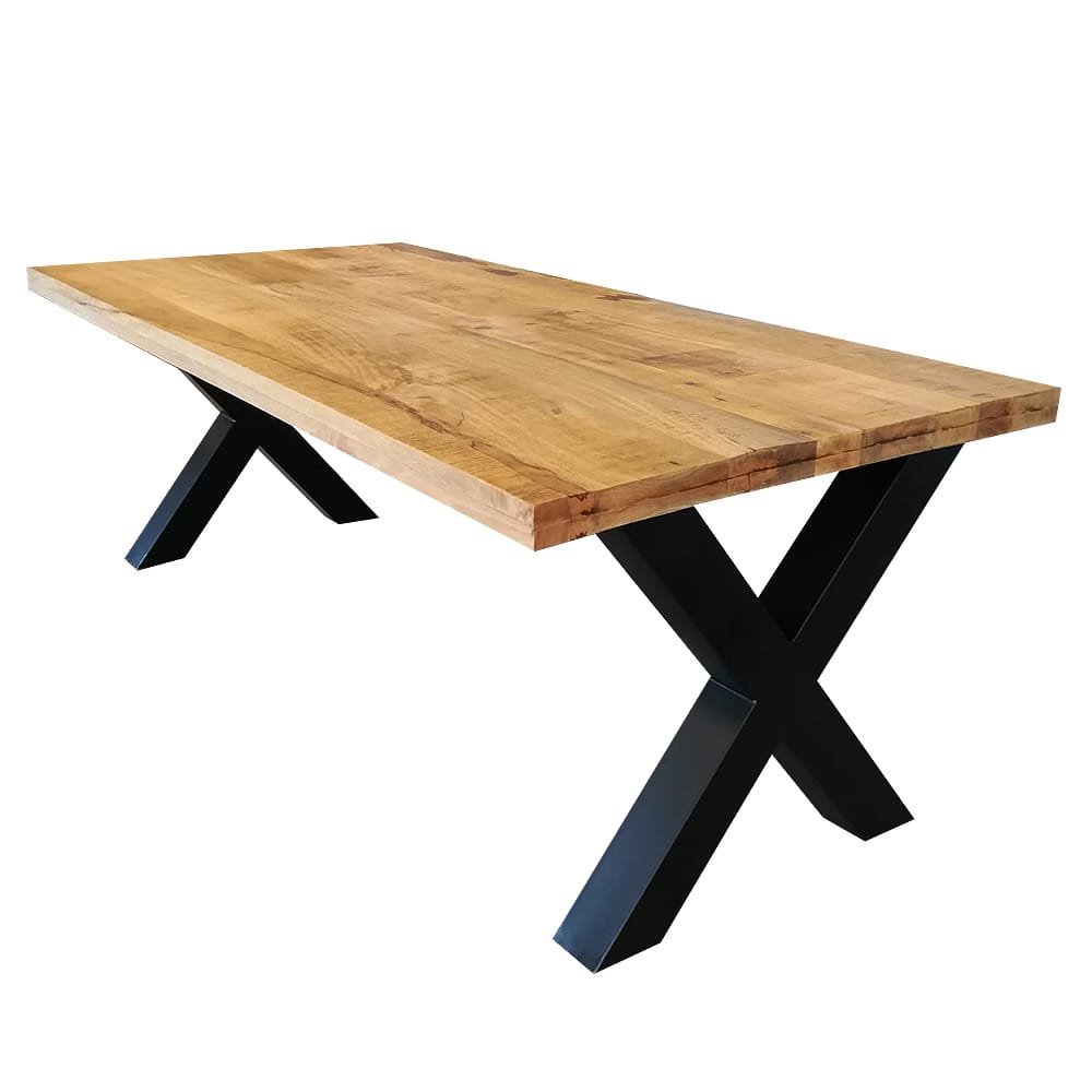 Bahia tafel Rechthoek naturel mangohout - 160cm