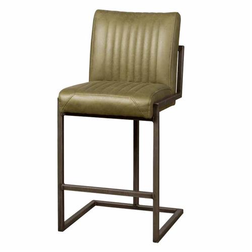 Ferro Bar chair - fabric Savannah green - Bar chairs