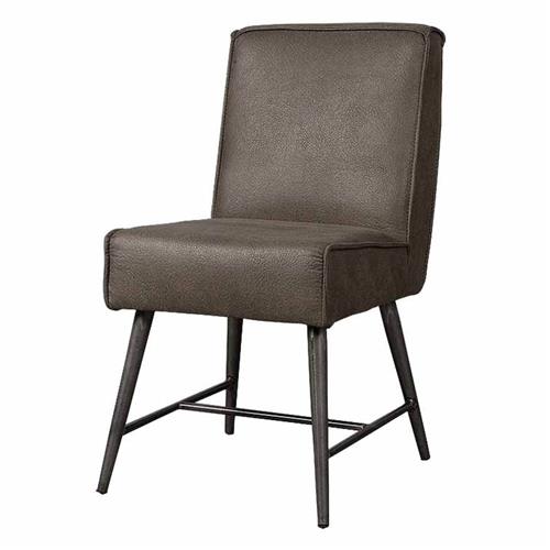 Belmonte Dining room chair - fabric Cherokee 1 gray -