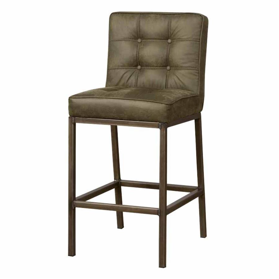 Vasco Bar chair - fabric Amazon 17 green - Bar chairs