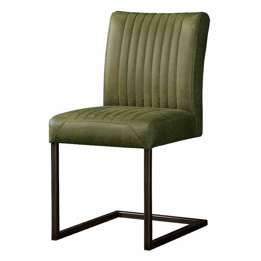 Ferro Chair - fabric Savannah green - Dining room chairs without