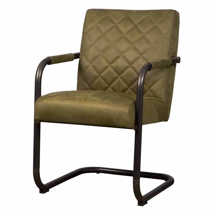 Civo Armchair - Bull green - Dining room chairs with armrest