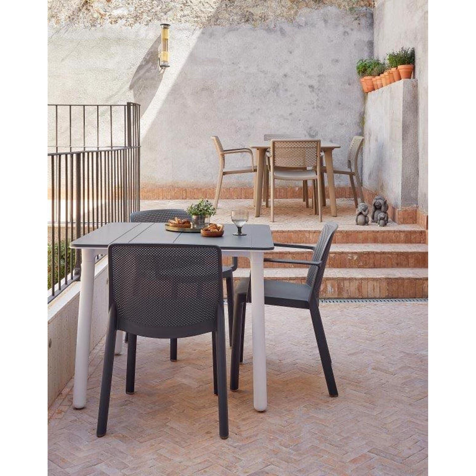 Garbar NOA square table indoors, outdoors 90x90