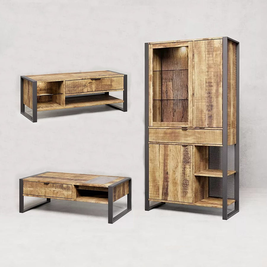Combination Deal Olinda Coffee Table, TV Furniture & Display Cabinet