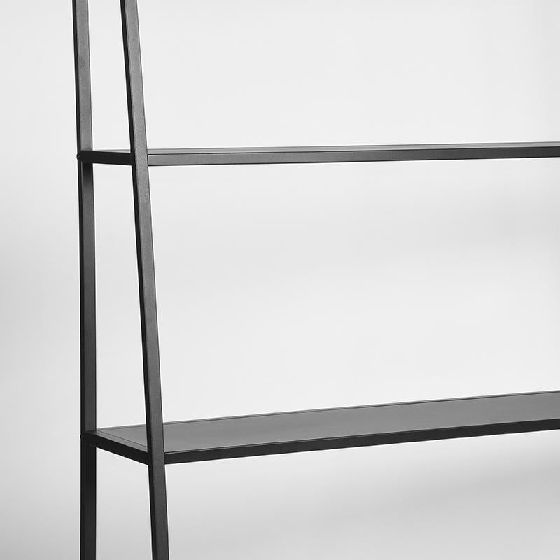 LABEL51 Storage Cabinet Fence - Black - Metal