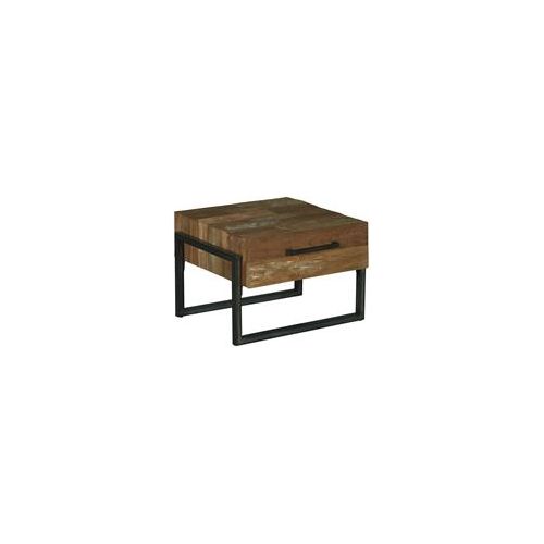 Potenza Side table with 1 drawer | Teak wood (recycled) |