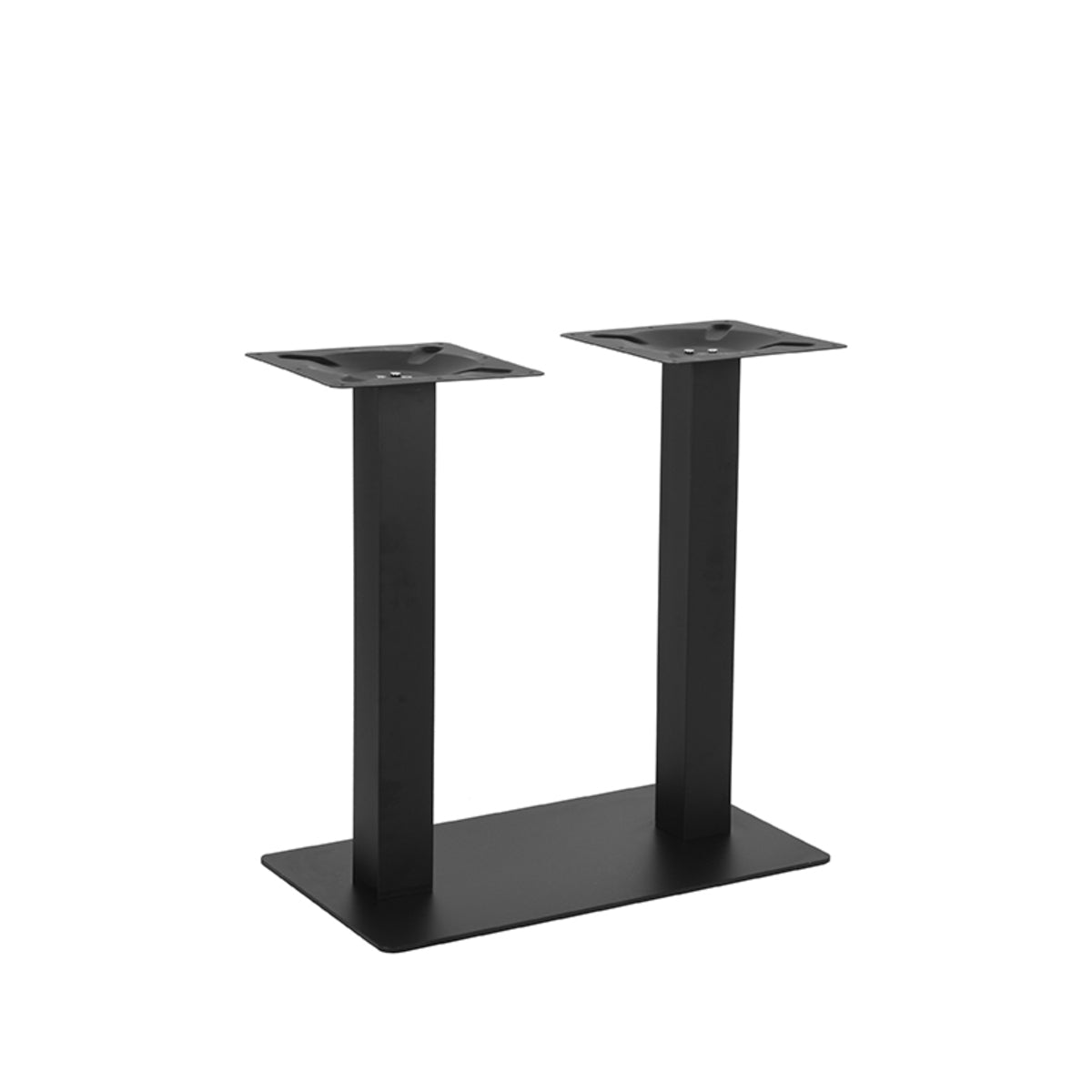 LABEL51 Dining room table Table leg Double - Black - Metal -