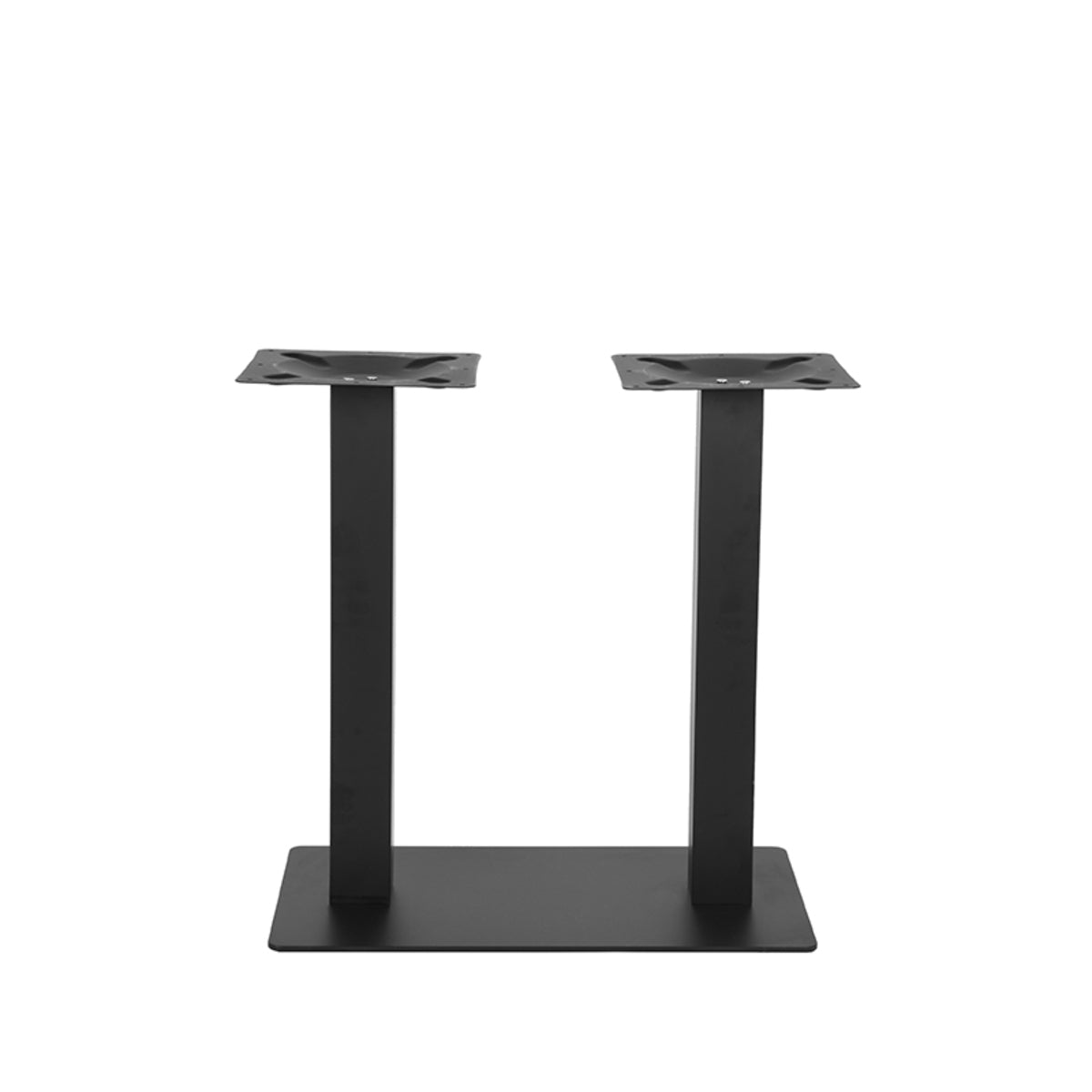 LABEL51 Dining room table Table leg Double - Black - Metal -