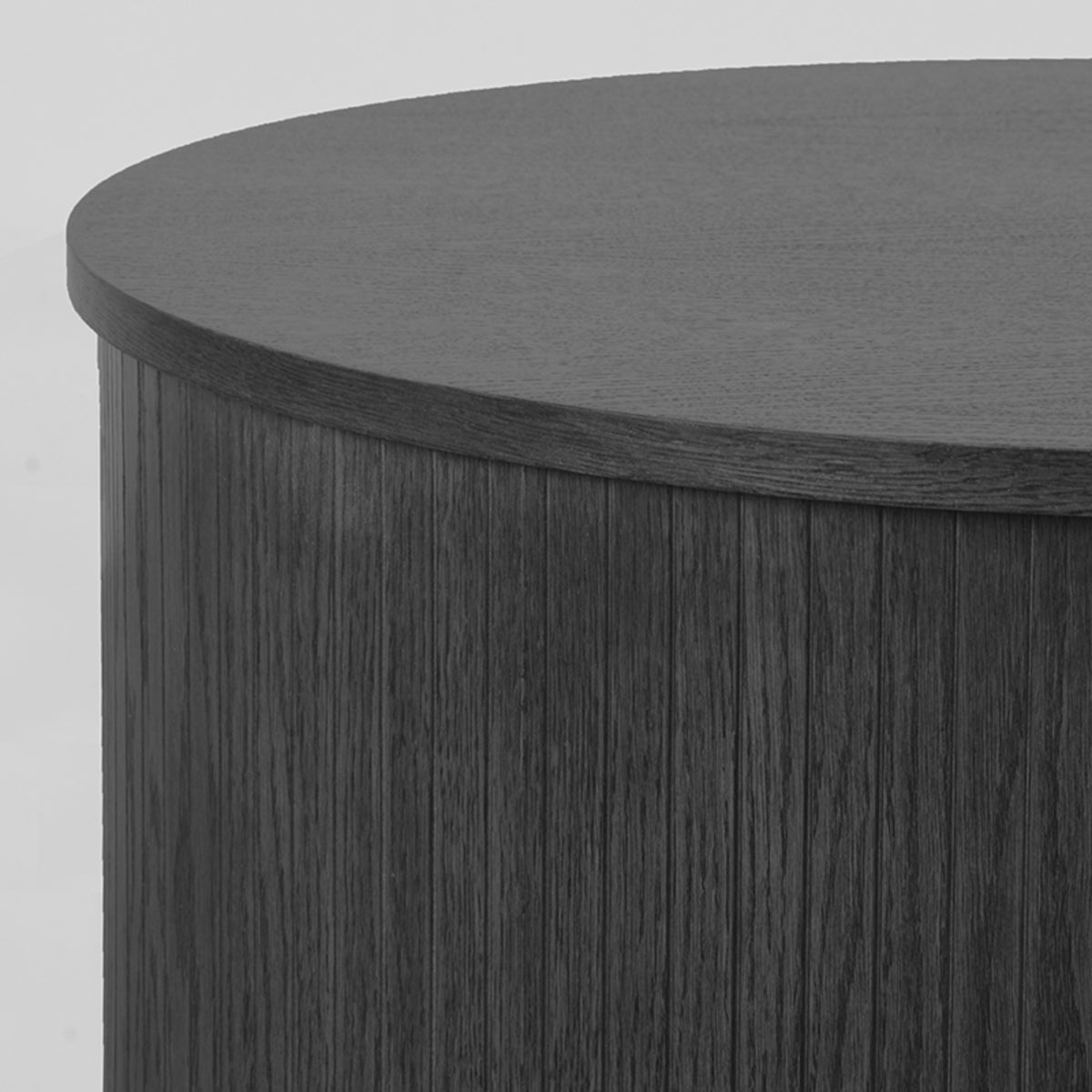LABEL51 Coffee table Oliva - Black - Oak - 70 cm
