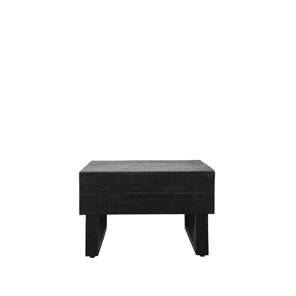 LABEL51 Coffee table Santos - Black - Mango wood - 70 cm