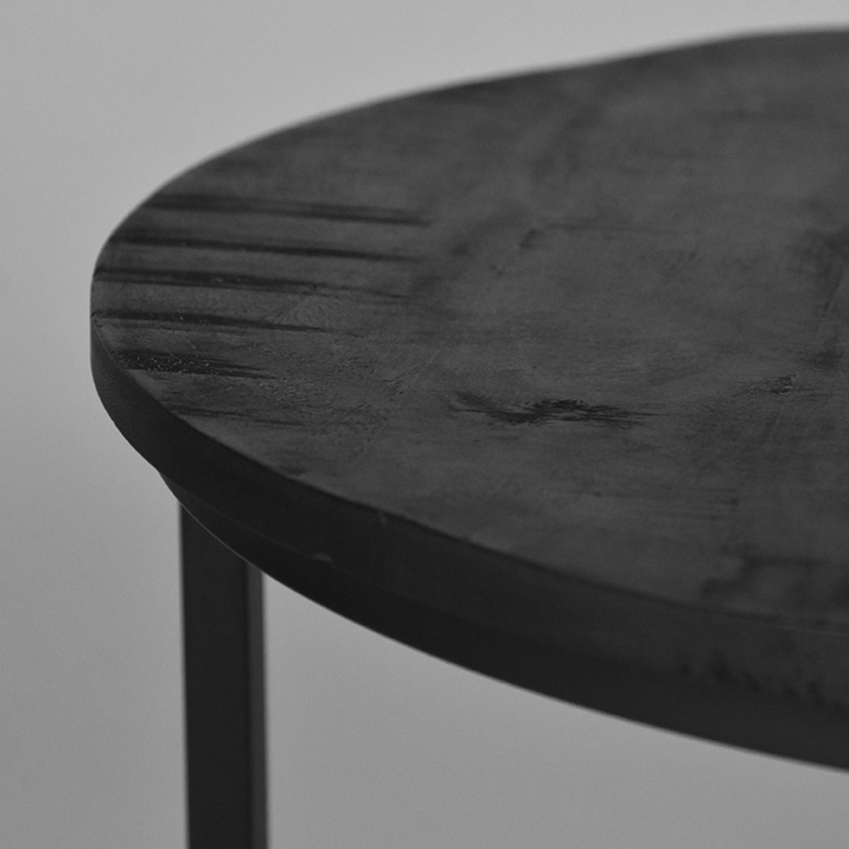 LABEL51 Coffee table Double - Black - Mango wood