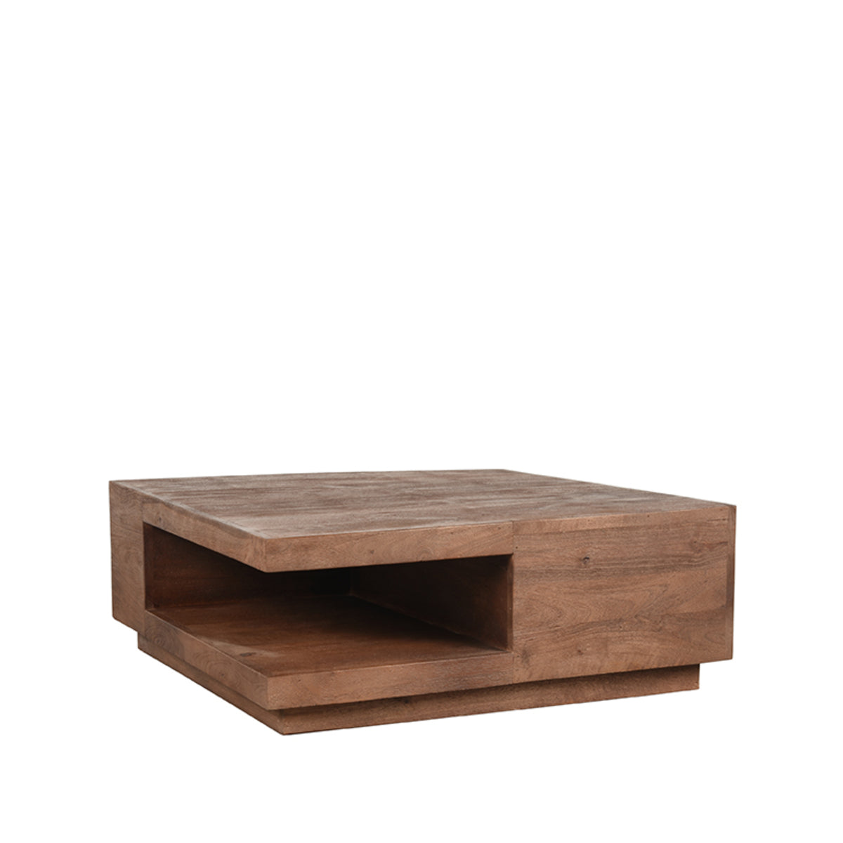 LABEL51 Coffee table Square - Espresso - Mango wood