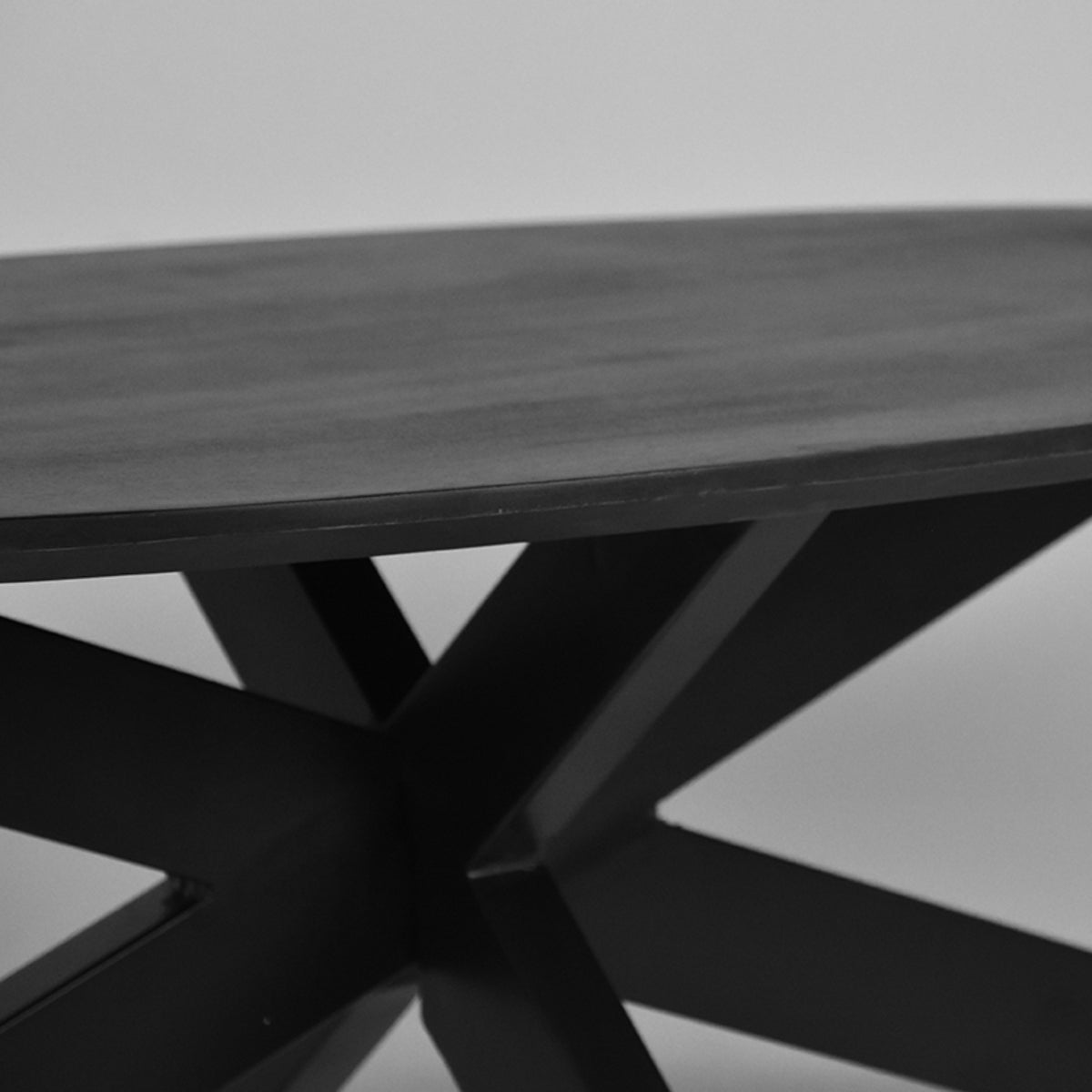 LABEL51 Coffee table Zion - Black - Mango wood