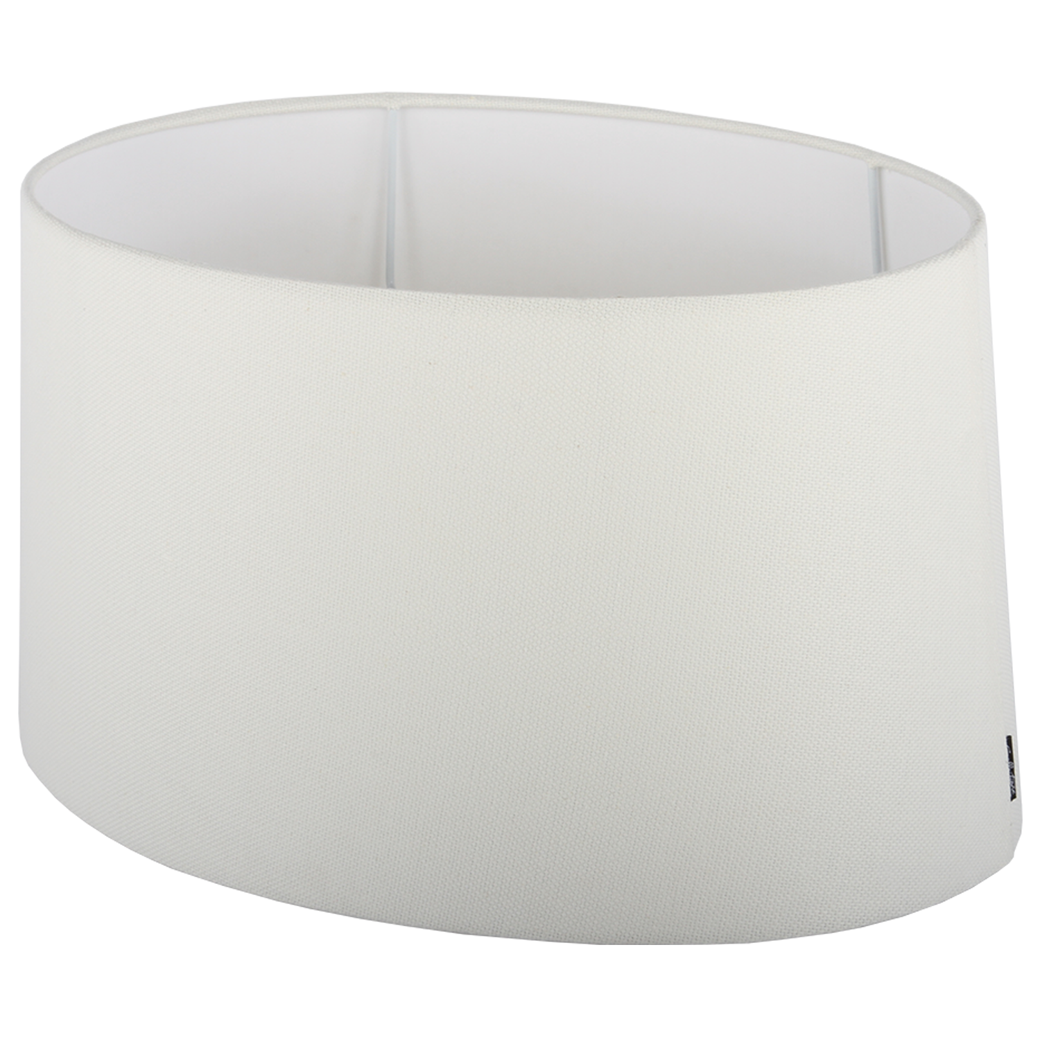 Moderne Staande Lampenkap Ambienta Ovaal 25 cm off white