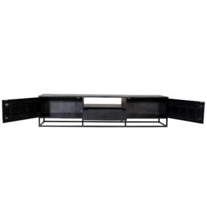 TV cabinet Long Beach Black