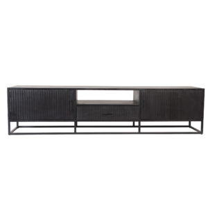 TV cabinet Long Beach Black