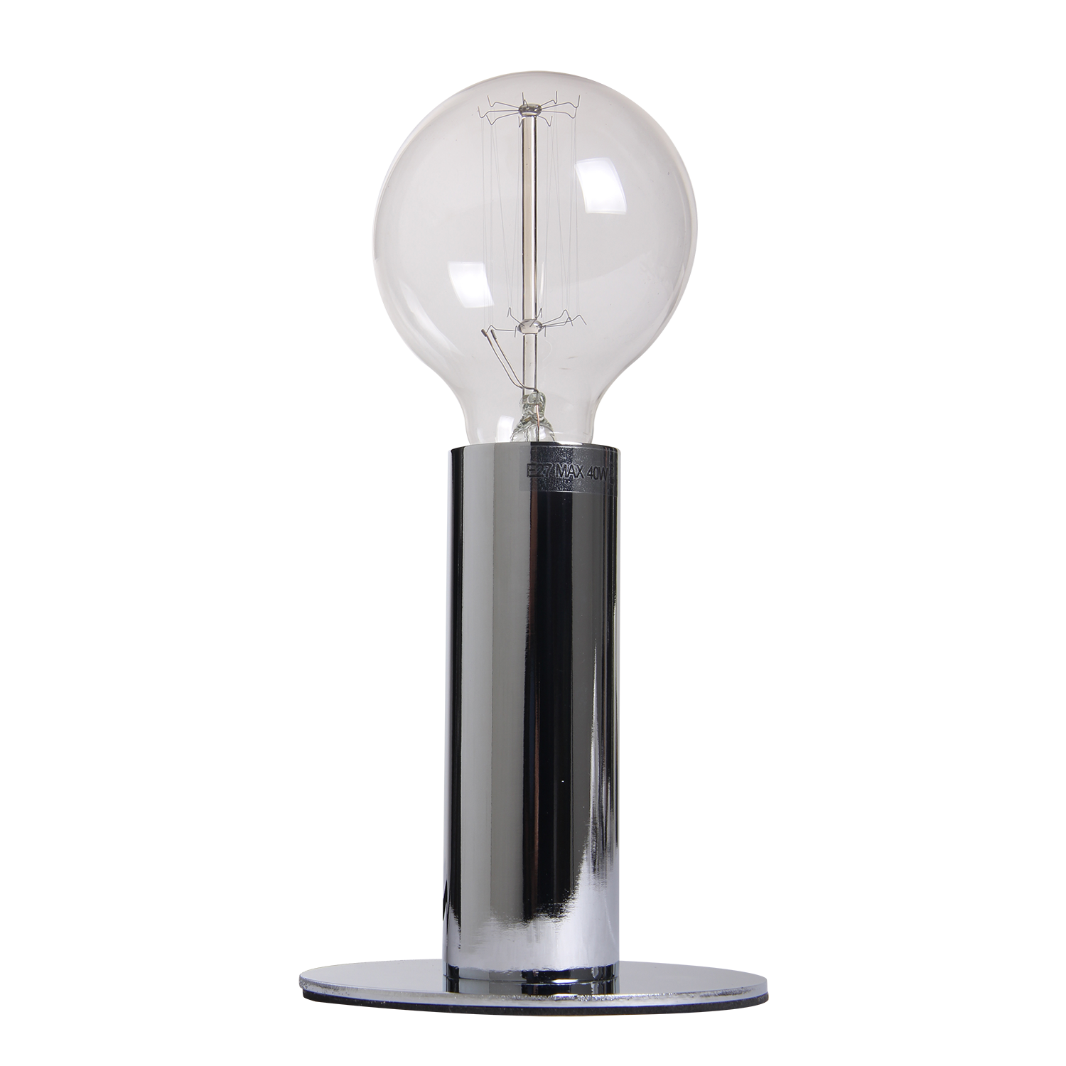 Tafellamp Denmark 16 cm glans chroom