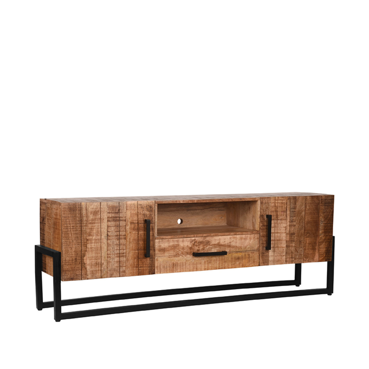 LABEL51 TV cabinet Bolivia - Rough - Mango wood - 174 cm