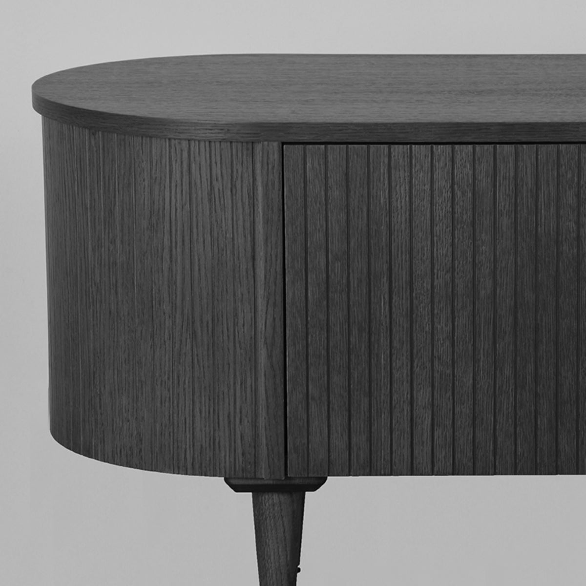 LABEL51 TV cabinet Oliva - Black - Oak - 220 cm